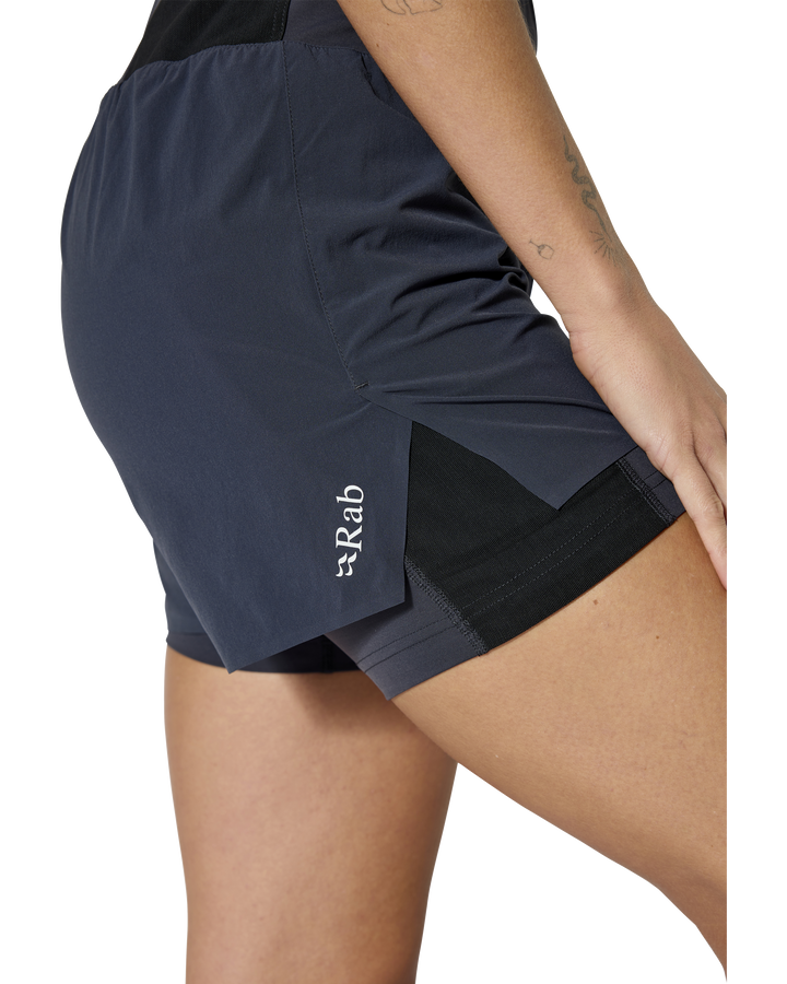 Rab Women's Talus 2-in-1 Running Shorts (5")