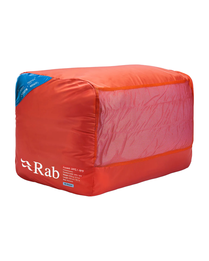 Rab Women's Ascent Down Sleeping Bag (-24°C, 1870 grams)