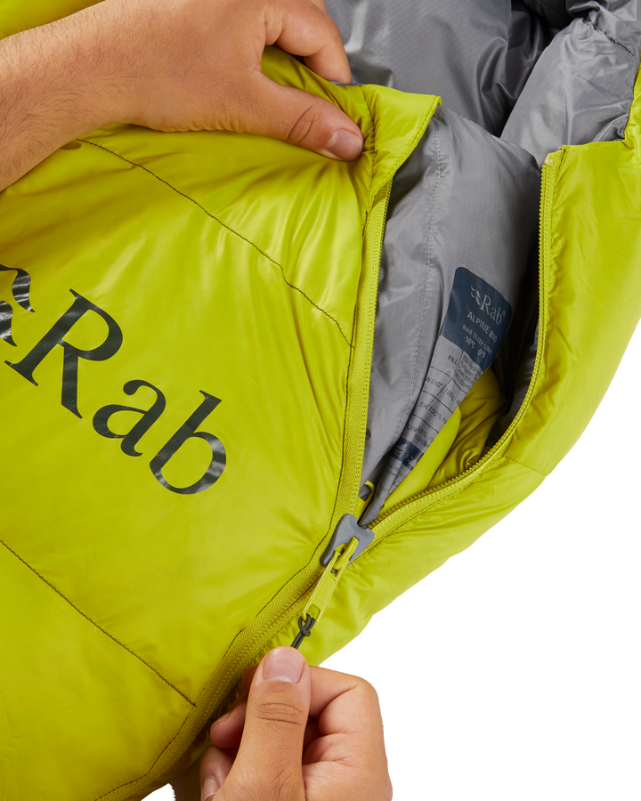 Rab Alpine 800 Down Sleeping Bag (-16°C, 1.26 Kg)