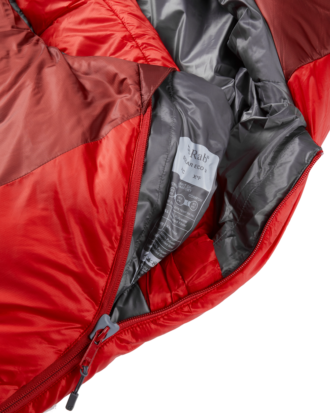 Rab Solar Eco 3 Synthetic Sleeping Bag (-8°C, 1.23 Kg)