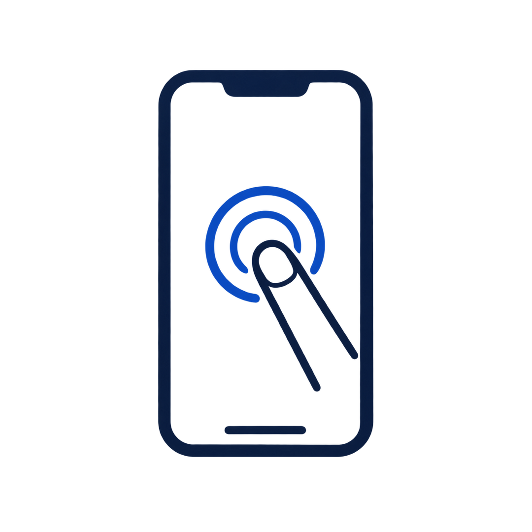 Use your phone without removing gloves