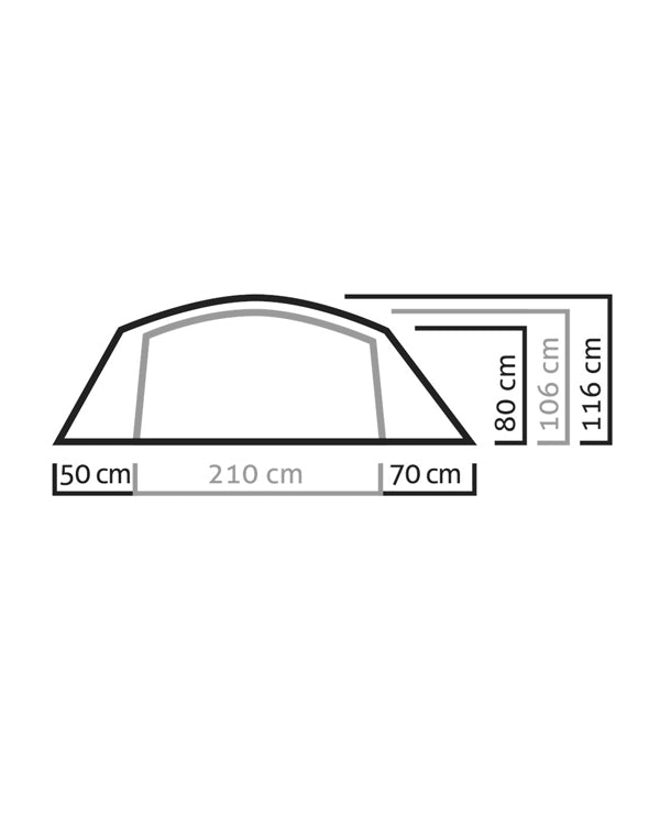 Salewa Sierra Leone II Tent (Grey)