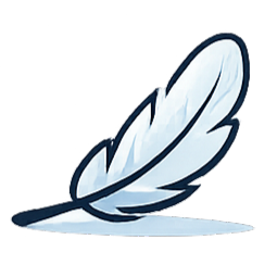 Down fibres bonded into layer