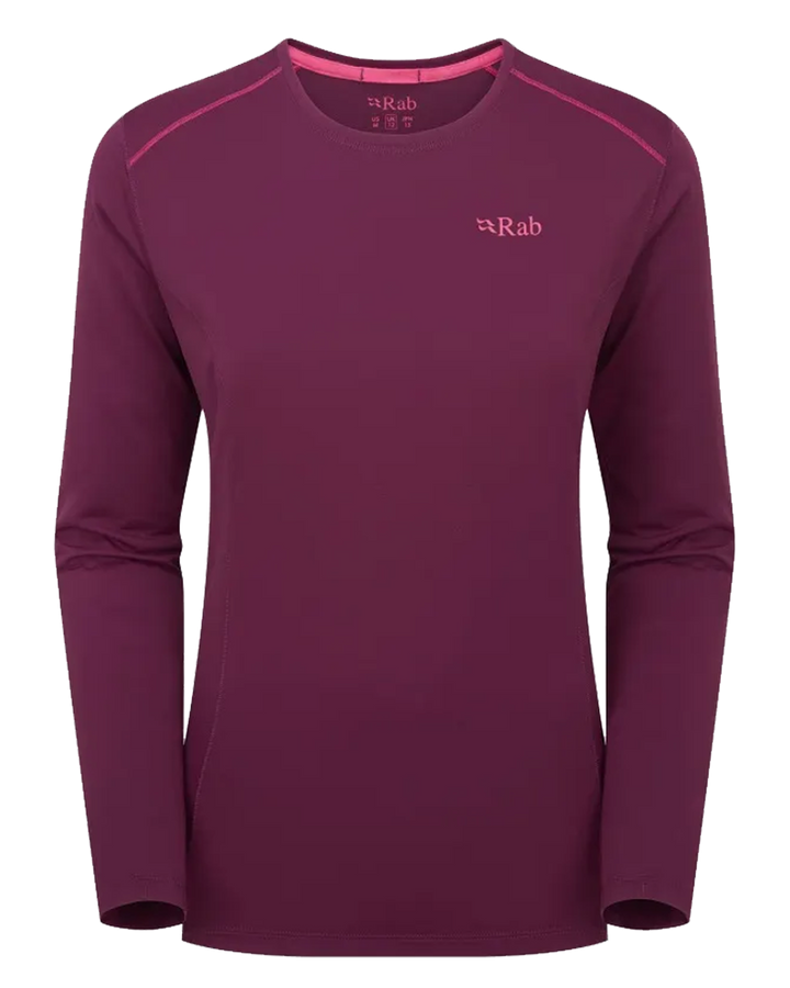 Rab Women's Force Long Sleeve Baselayer Tee